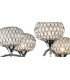Ceiling Pendant 8 Light Polished Chrome, Clear Glass - 10