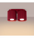 Aura Surface Mounted Downlight Burgundy 2x GU10-3
