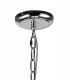 Ceiling Pendant 8 Light Polished Chrome, Clear Glass - 12