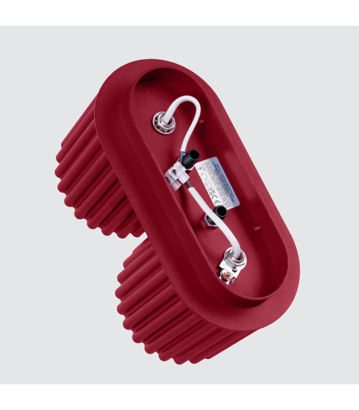 Aura Surface Mounted Downlight Burgundy 2x GU10-6