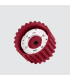 Aura Surface Mounted Downlight Burgundy 1x GX53-5