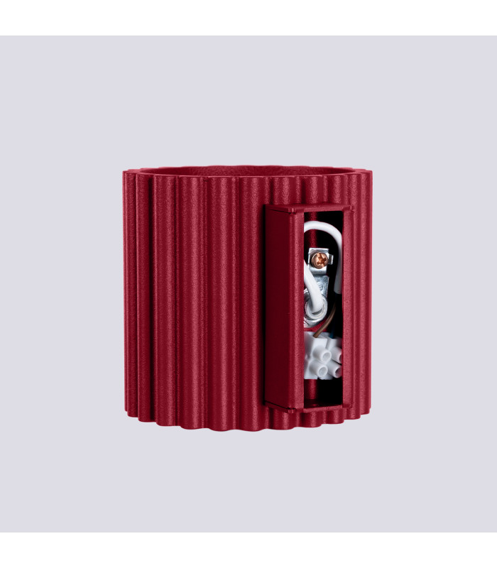 Aura Up & Down Wall Lamp Burgundy 1x G9-8