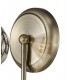 Wall Lamp 1 Light Antique Brass, Clear Glass - 4