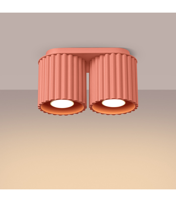 Aura Surface Mounted Downlight Peachy 2x GU10-3