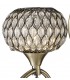 Wall Lamp 1 Light Antique Brass, Clear Glass - 6