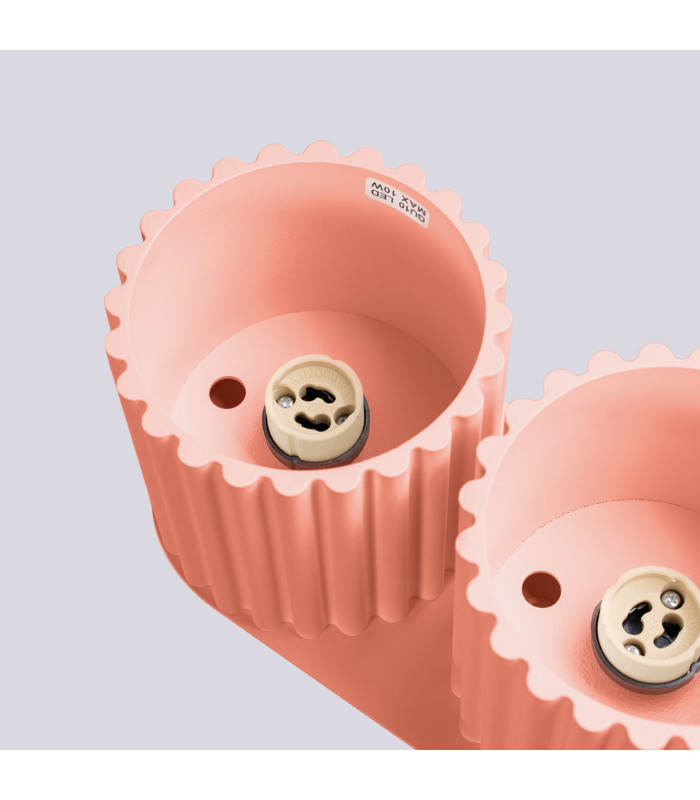 Aura Surface Mounted Downlight Peachy 2x GU10-5