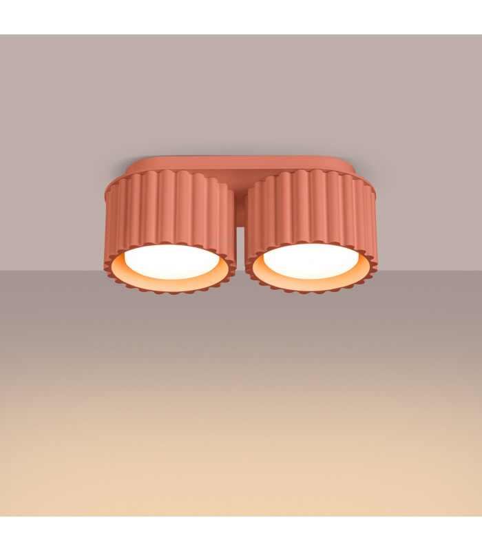 Aura Surface Mounted Downlight Peachy 2x GX53-3