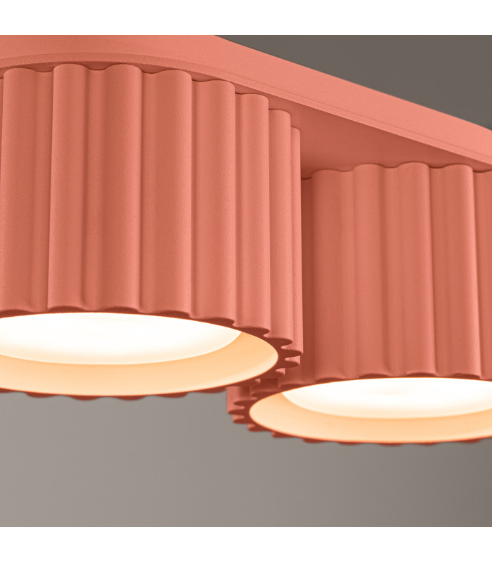 Aura Surface Mounted Downlight Peachy 2x GX53-4