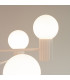 Halo Multi Arm Pendant Ceiling Light White 6x G9-4