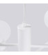 Halo Multi Arm Pendant Ceiling Light White 6x G9-6