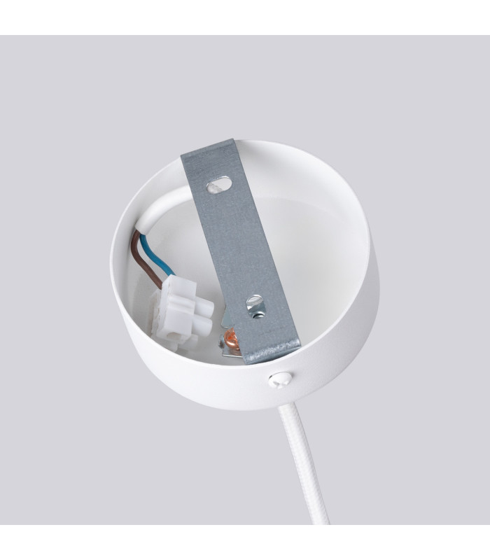 Halo Multi Arm Pendant Ceiling Light White 6x G9-9