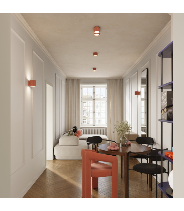 Aura Surface Mounted Downlight Peachy 2x GX53-9