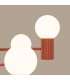 Halo Multi Arm Pendant Ceiling Light Red Ochre 6x G9-4