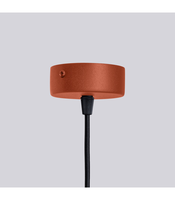 Halo Multi Arm Pendant Ceiling Light Red Ochre 6x G9-7