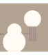 Halo Multi Arm Pendant Ceiling Light Taupe 6x G9-4