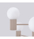 Halo Multi Arm Pendant Ceiling Light Taupe 6x G9-5
