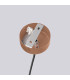 Halo Multi Arm Pendant Ceiling Light Mocha 6x G9-9