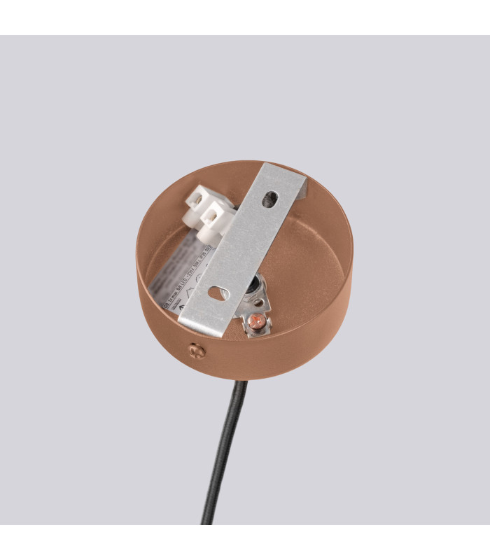Halo Multi Arm Pendant Ceiling Light Mocha 6x G9-9
