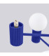 Halo Multi Arm Pendant Ceiling Light Ultramarine 6x G9-8