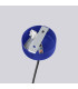 Halo Multi Arm Pendant Ceiling Light Ultramarine 6x G9-9