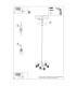 Halo Multi Arm Pendant Ceiling Light Mocha 6x G9-11