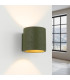 Orbis Up & Down Wall Lamp Olive Green 1x G9-3