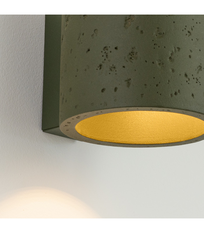 Orbis Up & Down Wall Lamp Olive Green 1x G9-4