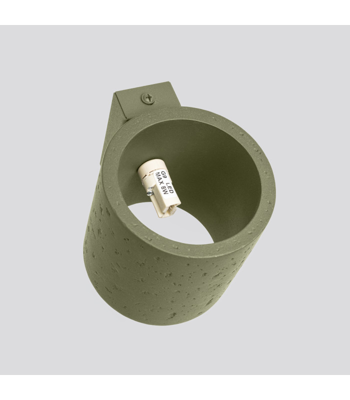 Orbis Up & Down Wall Lamp Olive Green 1x G9-5