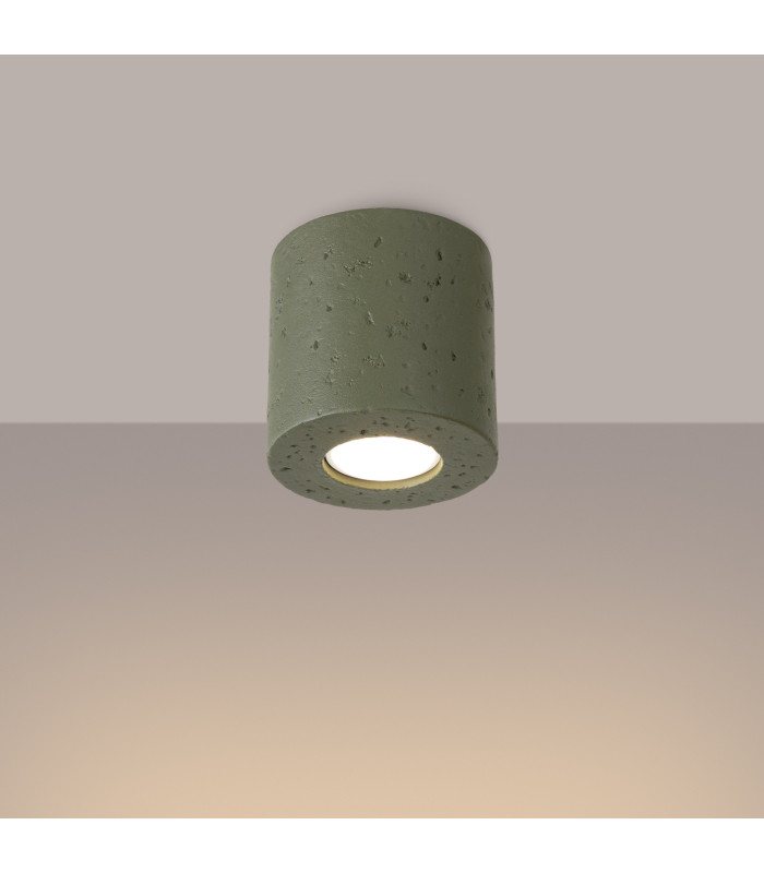 Orbis Surface Mounted Downlight Olive Green 1x GU10-3