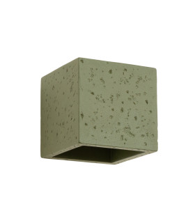 Quad Up & Down Wall Lamp Olive Green 1x G9-1