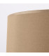 Nevia Cylindrical Pendant Ceiling Light Taupe Black 1x E27-7