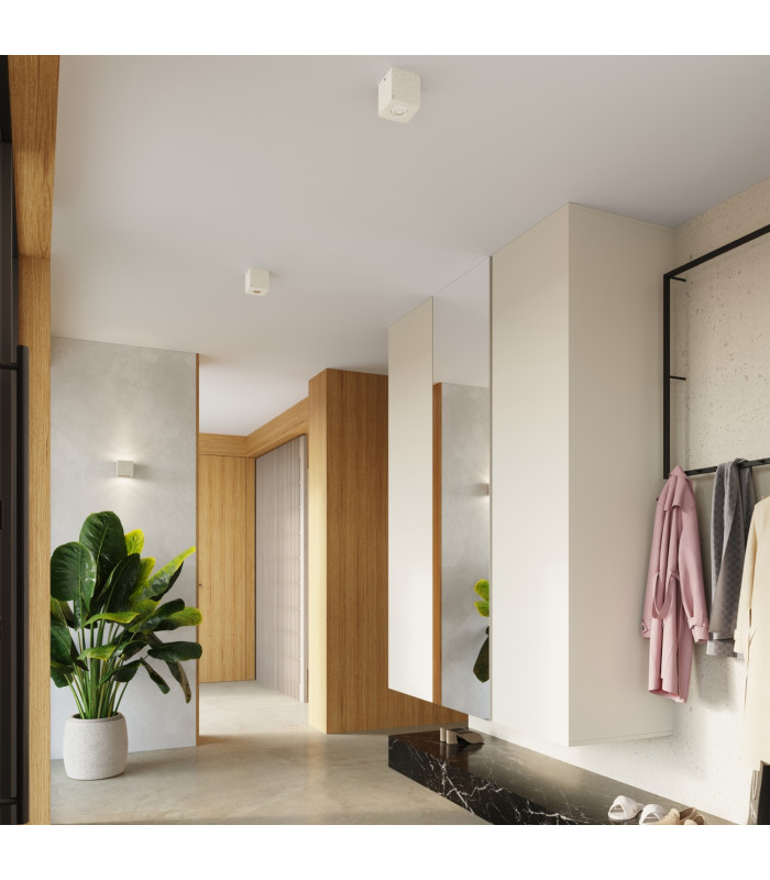 Quad Surface Mounted Downlight Beige 1x GU10-10