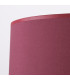 Nevia Cylindrical Pendant Ceiling Light Burgundy Black 1x E27-7