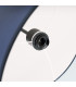 Nevia Cylindrical Pendant Ceiling Light Navy Blue Black 1x E27-8