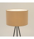 Nevia Tripod Floor Lamp Taupe Black 1x E27-6