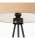 Nevia Tripod Floor Lamp Taupe Black 1x E27-7