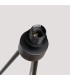 Nevia Tripod Floor Lamp Taupe Black 1x E27-9