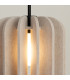 Mula 27cm Pendant Ceiling Light Beige Black 1x E27-5