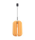 Mula 27cm Pendant Ceiling Light Yellow Black 1x E27-3