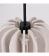 Mula 27cm Pendant Ceiling Light Beige Black 1x E27-6