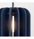 Mula 27cm Pendant Ceiling Light Navy Blue Black 1x E27-5