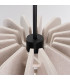 Mula 45cm Pendant Ceiling Light Beige Black 1x E27-6