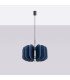 Mula 45cm Pendant Ceiling Light Navy Blue Black 1x E27-2