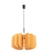 Mula 45cm Pendant Ceiling Light Yellow Black 1x E27-3