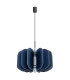 Mula 45cm Pendant Ceiling Light Navy Blue Black 1x E27-3