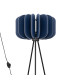 Mula Tripod Floor Lamp Navy Blue Black 1x E27-1