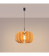 Mula 45cm Pendant Ceiling Light Yellow Black 1x E27-4