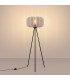 Mula Tripod Floor Lamp Beige Black 1x E27-4
