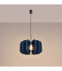 Mula 45cm Pendant Ceiling Light Navy Blue Black 1x E27-4