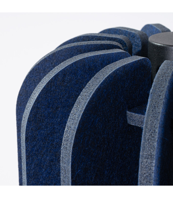 Mula 27cm Pendant Ceiling Light Navy Blue Black 1x E27-7